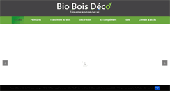 Desktop Screenshot of bio-bois-deco.fr